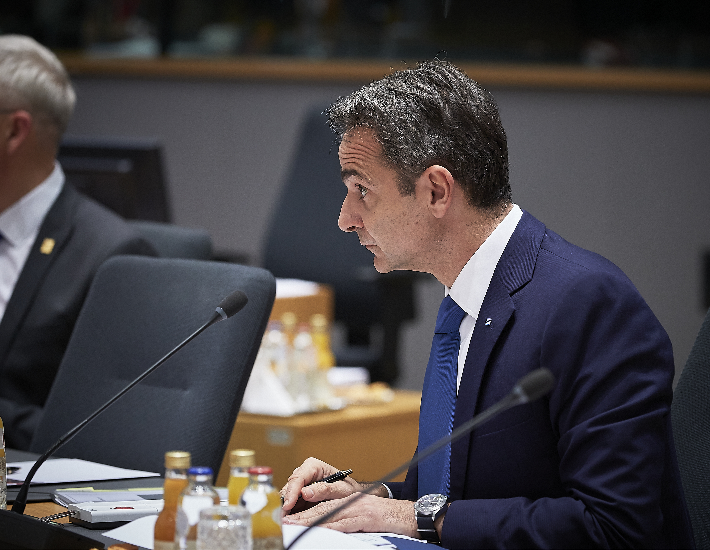Κυριάκος Μητσοτάκης Ευρωπαϊκό Συμβούλιο: Δε μπορούμε να κάνουμε περισσότερα με λιγότερα