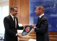 Κυριάκος Μητσοτάκης UEFA FIFA: Υπεγράφη το μνημόνιο συνεργασίας για το ελληνικό ποδόσφαιρο Κυριάκος Μητσοτάκης UEFA FIFA: Υπεγράφη το μνημόνιο συνεργασίας για το ελληνικό ποδόσφαιρο
