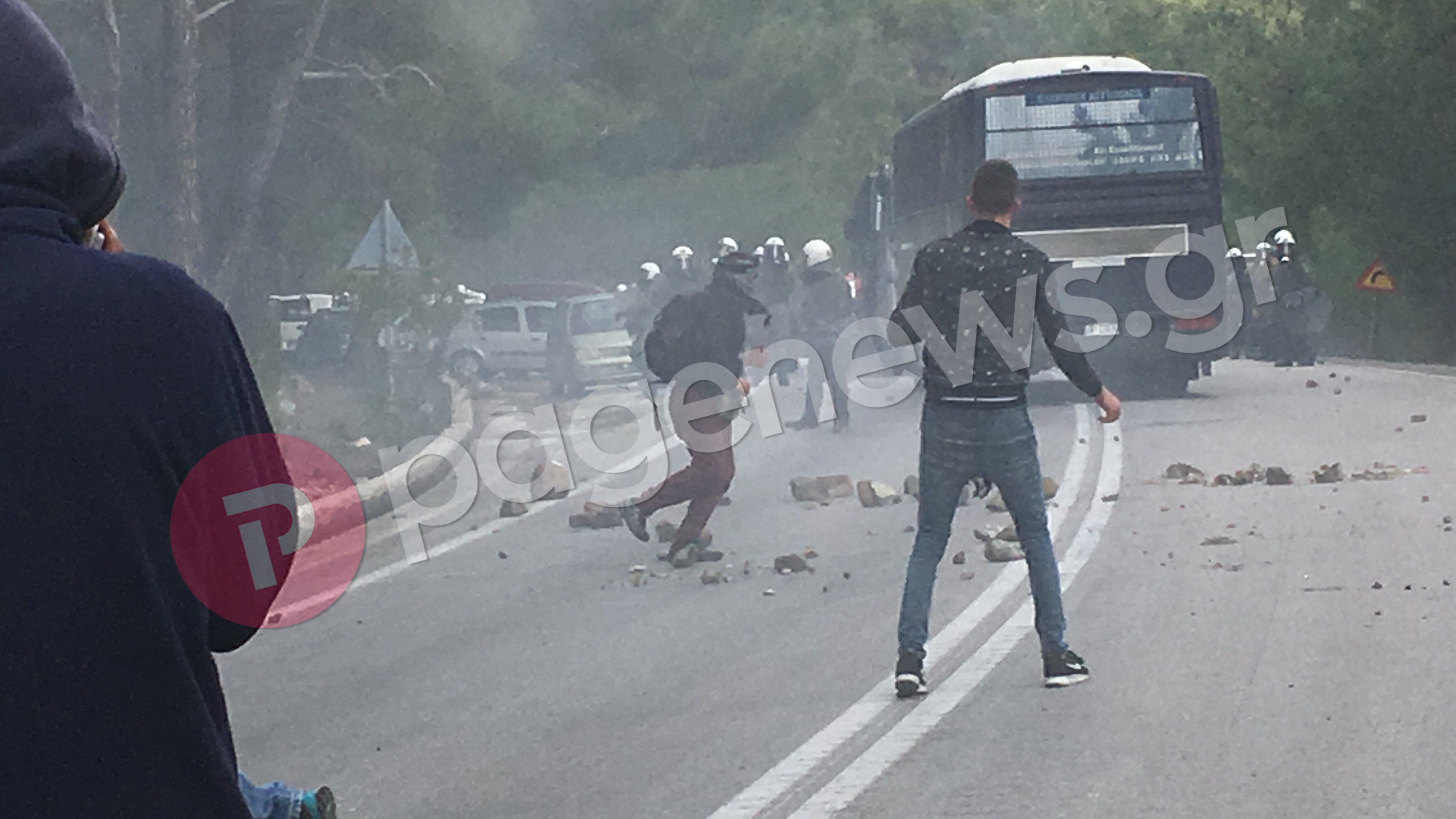 Μεταναστευτικό Μυτιλήνη: Έφυγαν τα ΜΑΤ από το νησί