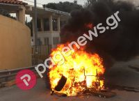 Λέσβος – Μεταναστευτικό: Άγρια επεισόδια έξω από το στρατόπεδο “Κυριαζίδης”