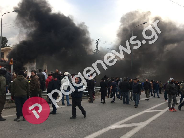 Λέσβος – Μεταναστευτικό: Χάος στη Μυτιλήνη από τα επεισόδια