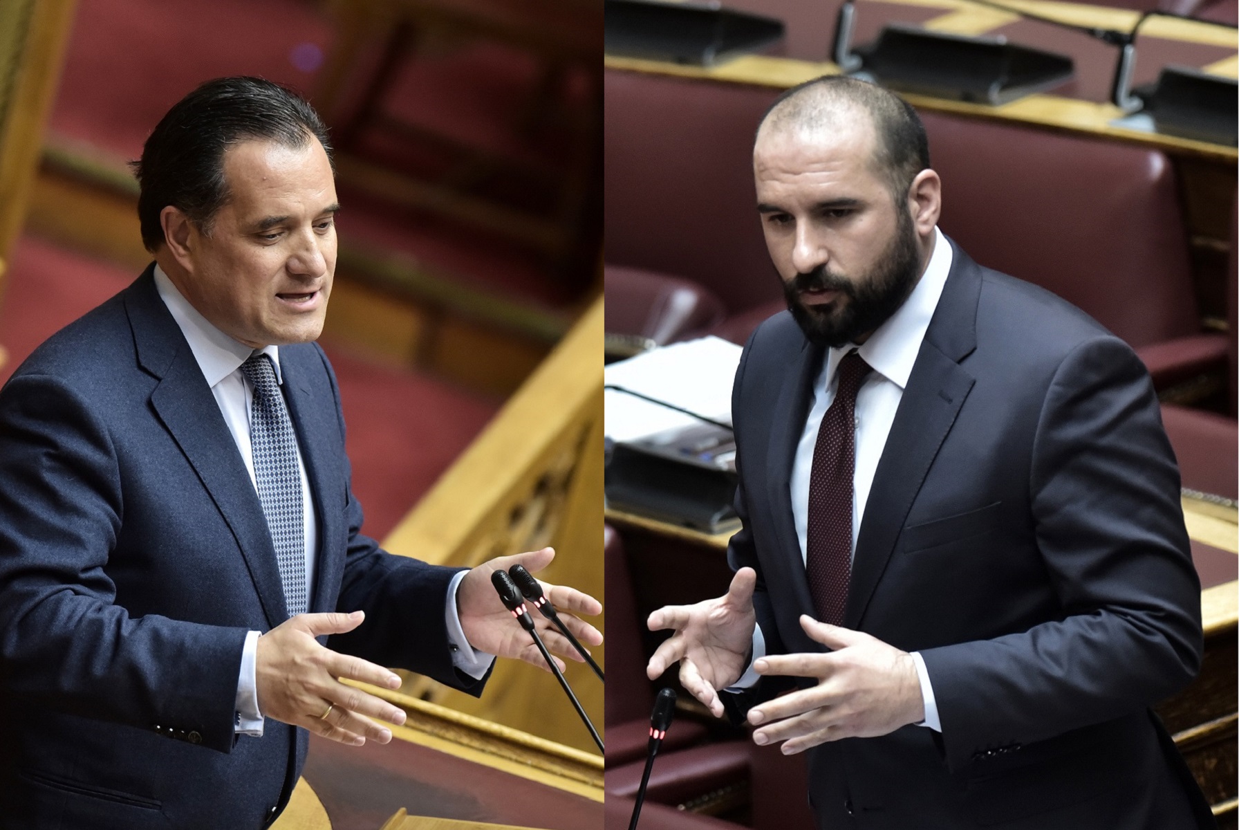 Γεωγιάδης – Τζανακόπουλος: Κόντρα στη Βουλή για Ελληνικό και πλειστηριασμούς