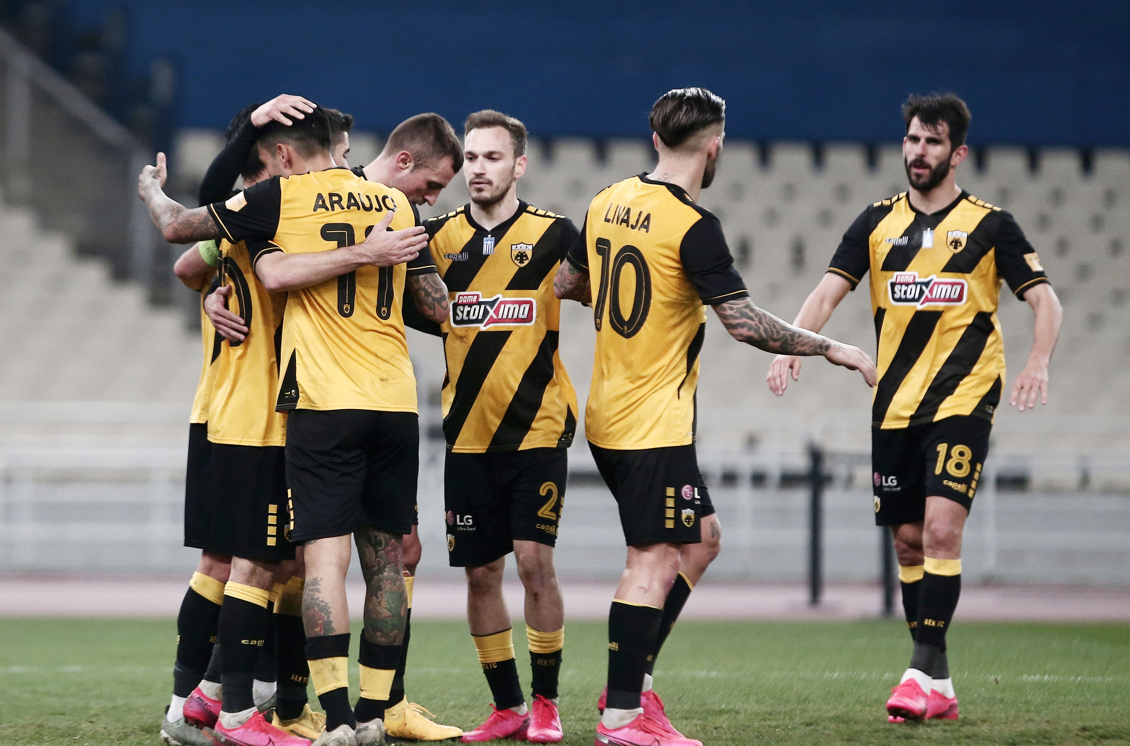 ΑΕΚ – Παναιτωλικός 4-0
