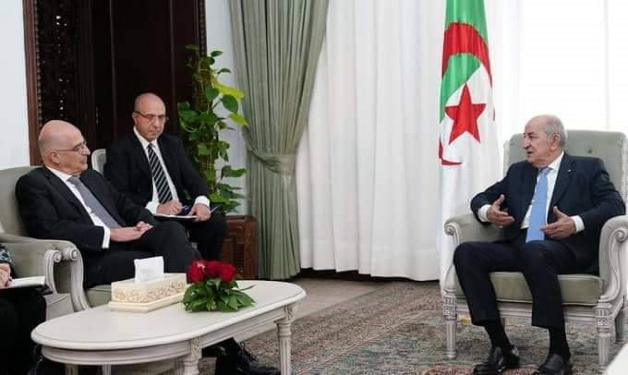Νίκος Δένδιας: Ελλάδα – Αλγερία ενάντια σε κάθε είδους ξένη εμπλοκή στη Λιβύη