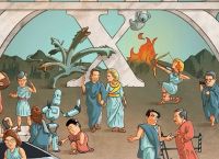 New Europe σκίτσο: Μητσοτάκης, Τραμπ και Πούτιν στην αρχαία Ελλάδα