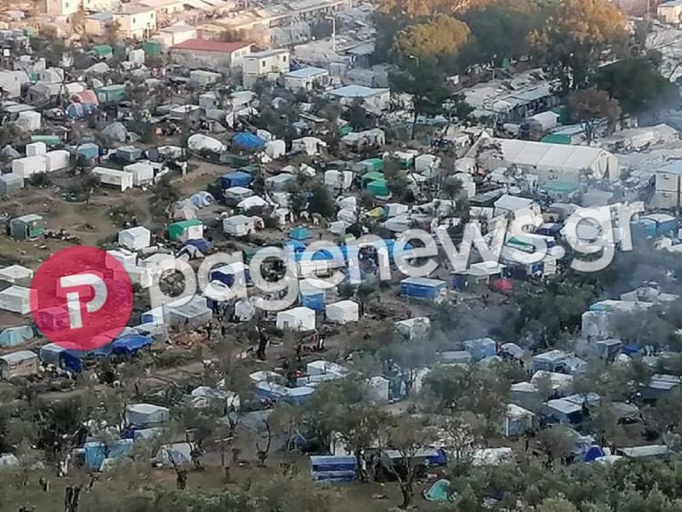 Υπαίθρια κρεοπωλεία στην Μόρια – Κίνδυνος για τη δημόσια υγεία