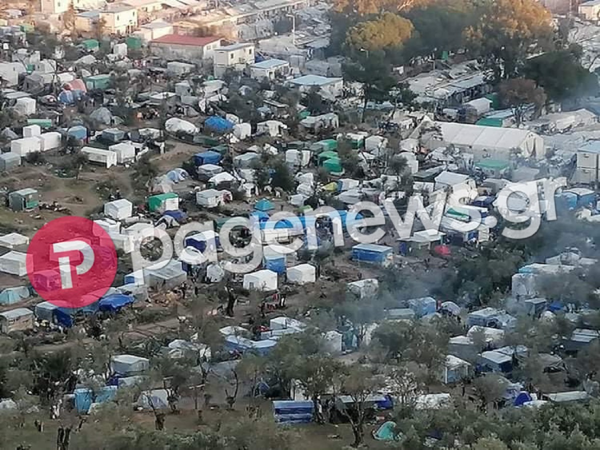 Υπαίθρια κρεοπωλεία στην Μόρια – Κίνδυνος για τη δημόσια υγεία