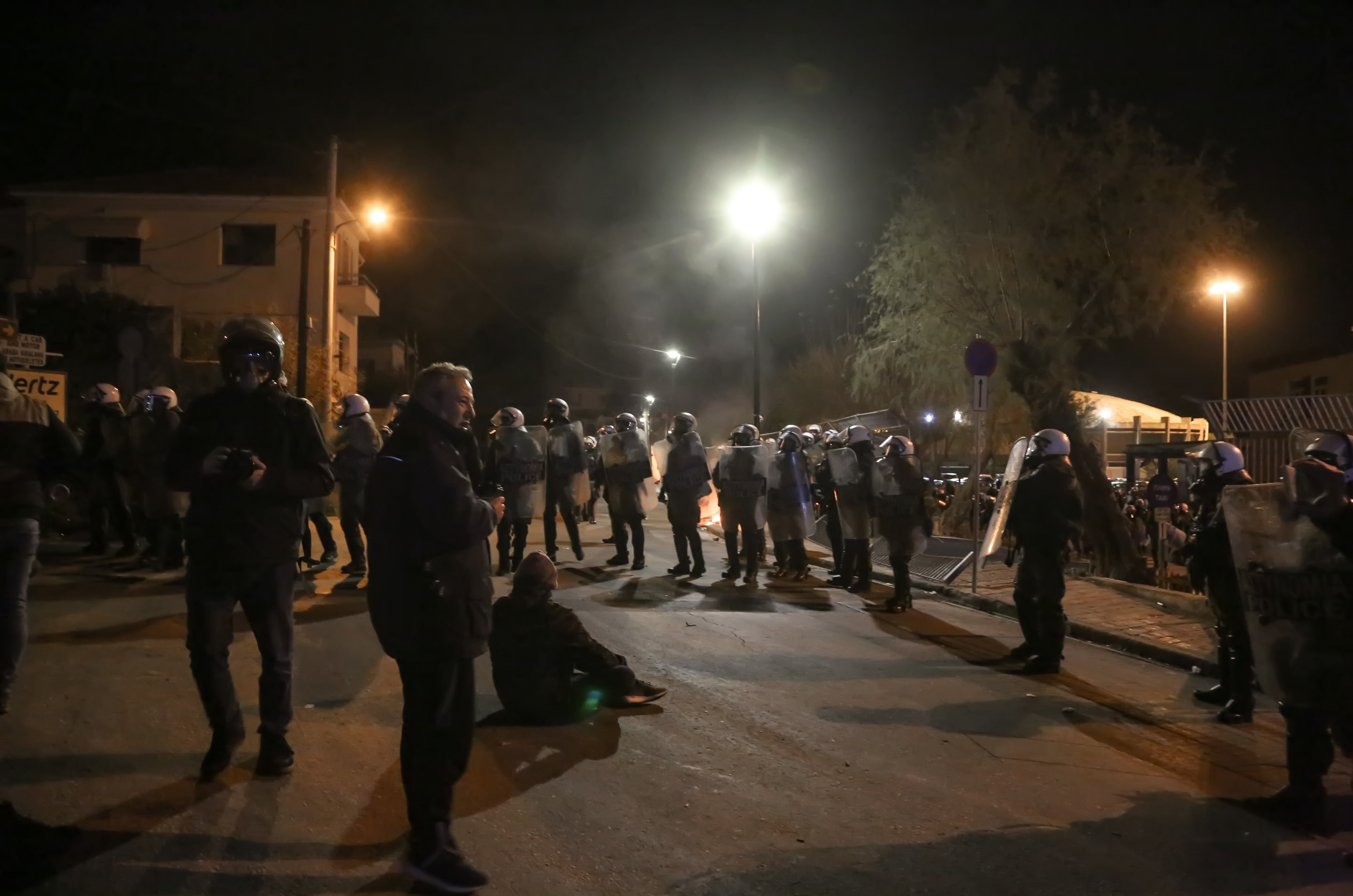Μυτιλήνη μεταναστευτικό: Ολοκληρώθηκε η πορεία των αιτούντων άσυλο