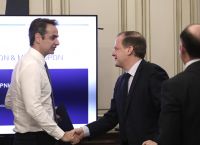 Κυριάκος Μητσοτάκης: Συνάντηση με την ηγεσία του υπουργείου Υποδομών και Μεταφορών