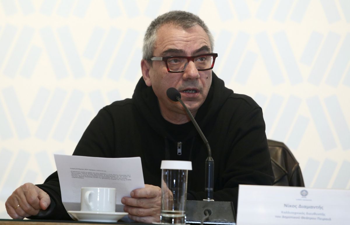 Νίκος Διαμαντής: Παραιτήθηκε από καλλιτεχνικός διευθυντής του Δημοτικού Θεάτρου Πειραιά