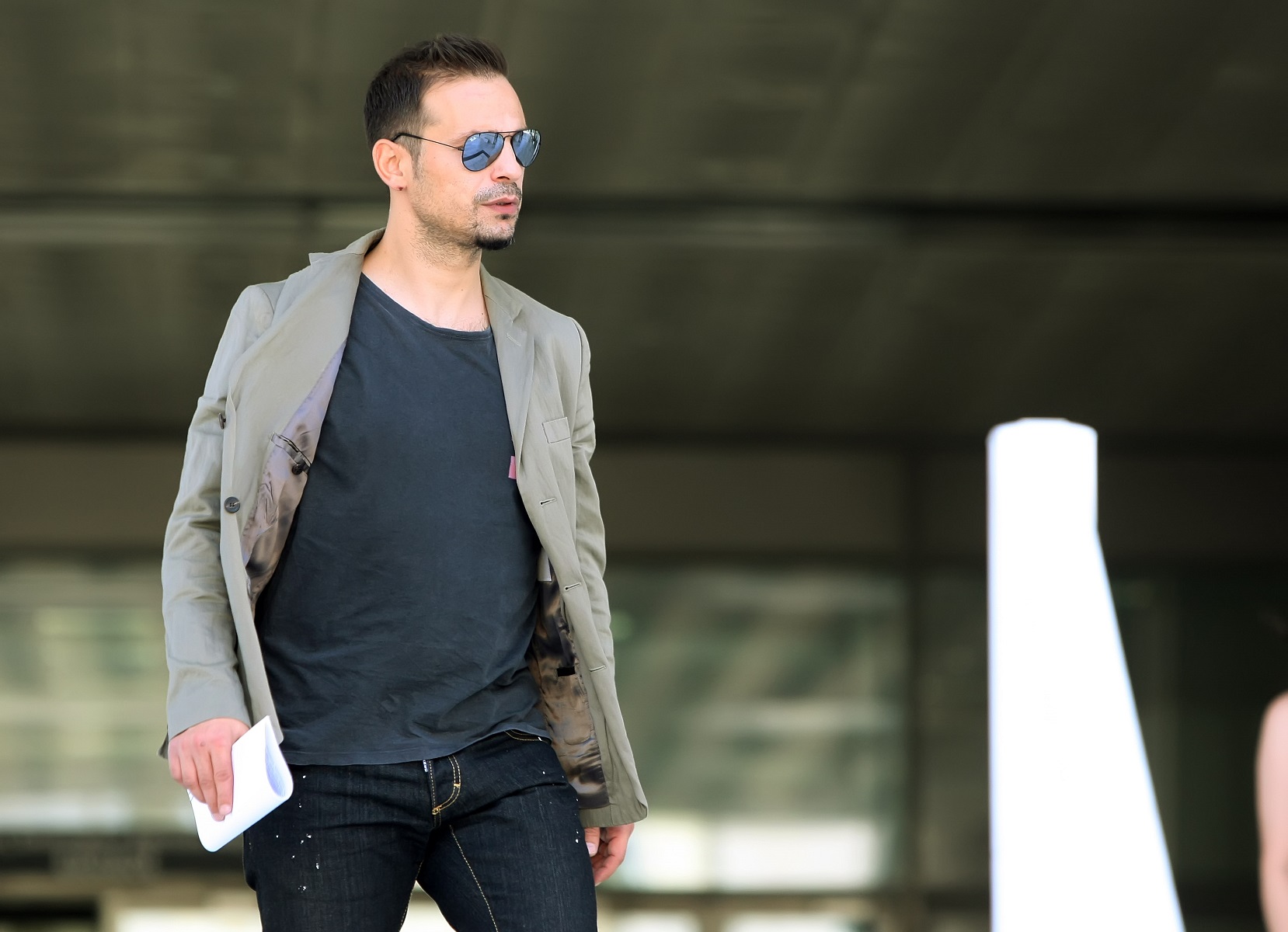 Ντέμης Νικολαϊδης στο Μαξίμου: Συνάντηση με τον Γιώργο Γεραπετρίτη