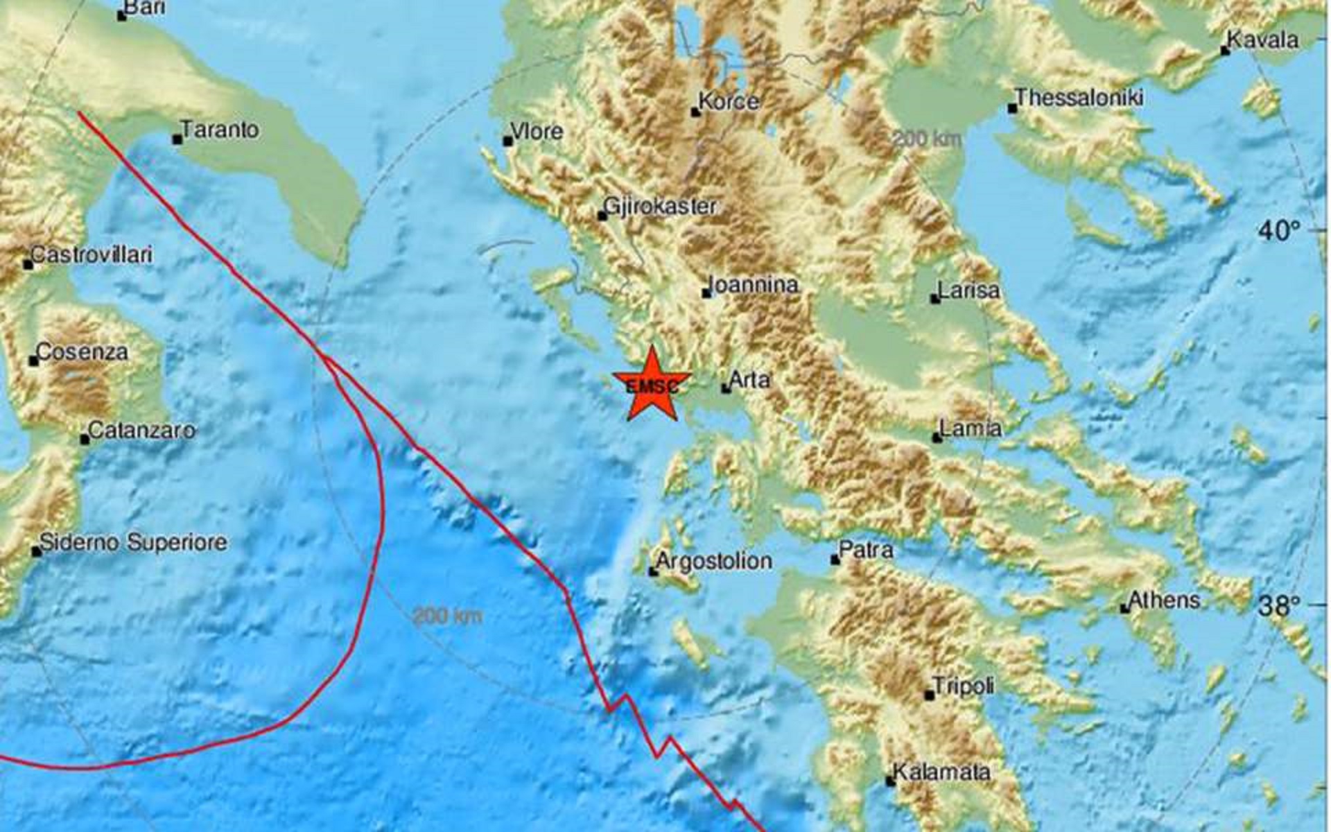 Σεισμός Πάργα: 4,7 Ρίχτερ ταρακούνησαν την πόλη