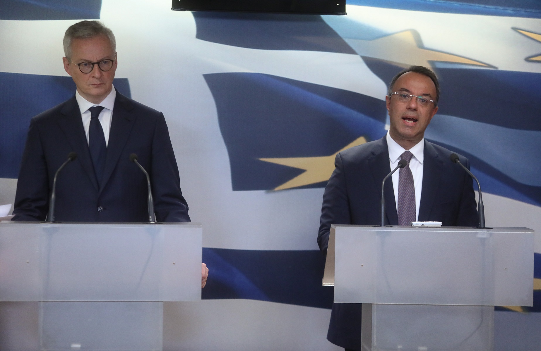 Χρήστος Σταϊκούρας – Λε Μερ: Σειρά πρωτοβουλιών για την αντιμετώπιση των επιπτώσεων του Κορωνοϊού