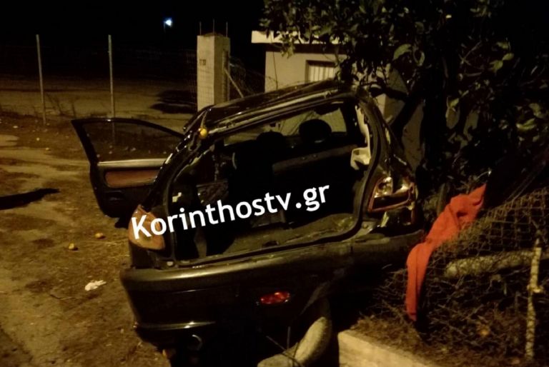 Τροχαίο Κορινθία: Νεκρός ο νεαρός από τη σφοδρή σύγκρουση