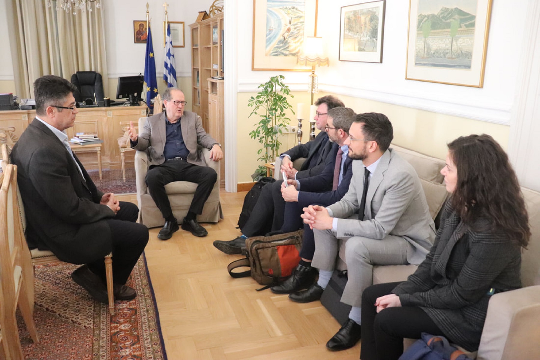 Μεταλιγνιτική εποχή: Επίσκεψη στη Μεγαλόπολη εμπειρογνωμόνων της Ε.Ε. και στελεχών της ΒΙΩΣΙΜΗΣ ΠΟΛΗΣ