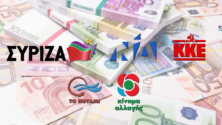 Κόμματα κρατική χρηματοδότηση: Αυτά είναι τα χρήματα που έλαβαν για το 2019