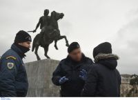 Κορονοϊός απαγόρευση κυκλοφορίας: Το πρώτο πρόστιμο στην Θεσσαλονίκη