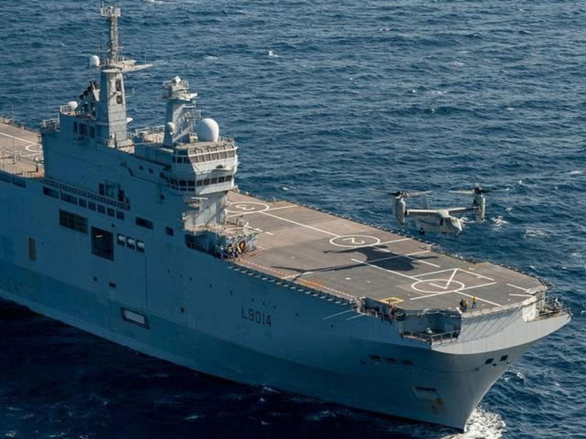 Κορωνοϊός Γαλλία κρούσματα: Πλοίο του Πολεμικού Ναυτικού στη μεταφορά ασθενών