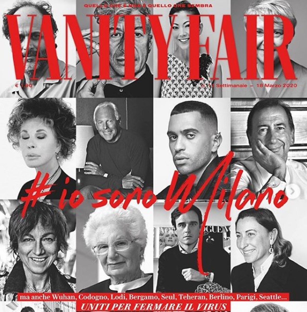 #iosonoMilano: Αυτό είναι το πρότζεκτ του Vanity Fair για τον κορωνοϊό
