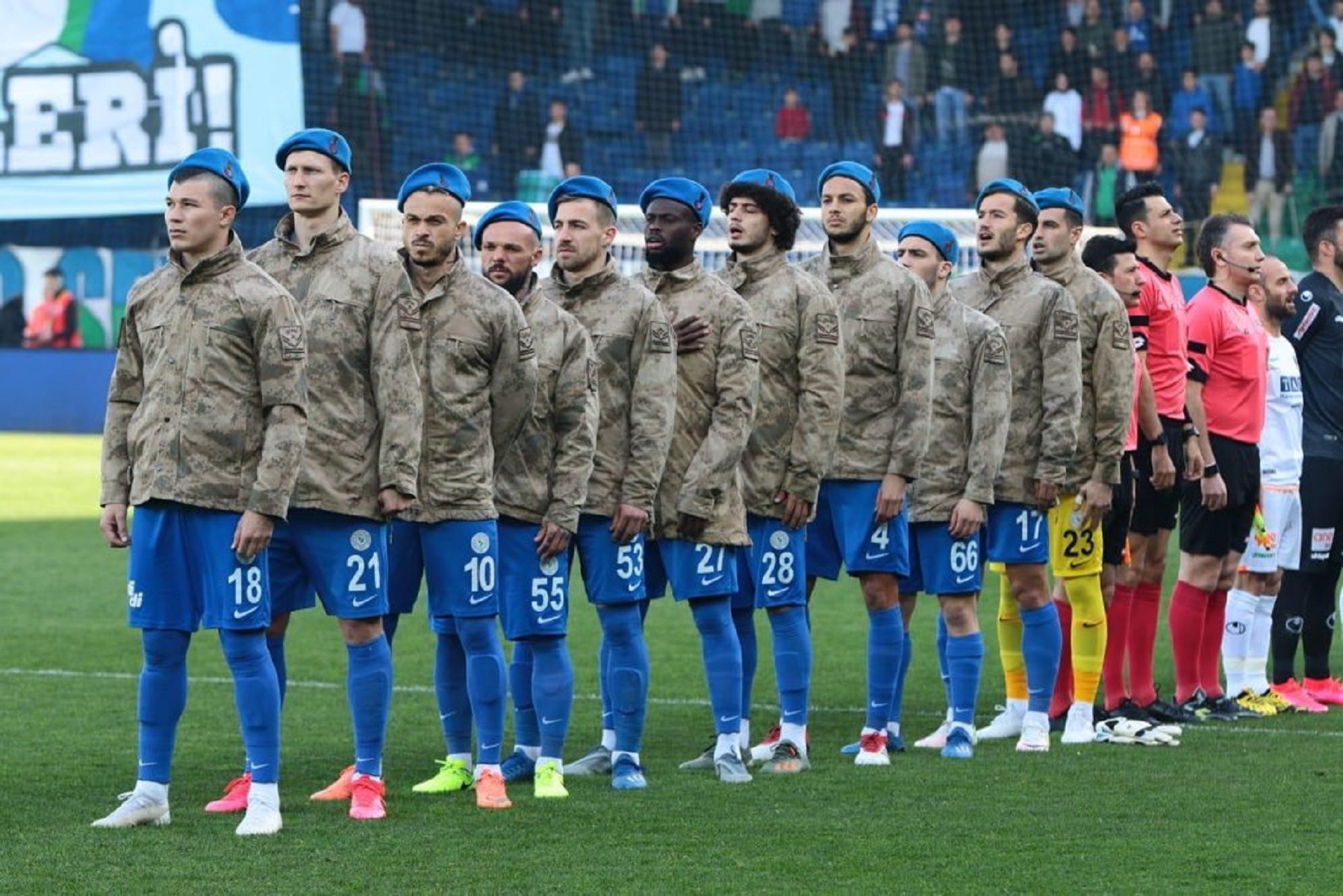 Ρίζερσπορ – Αλάνιασπορ: Με στρατιωτική παραλλαγή το ματς των Ελλήνων