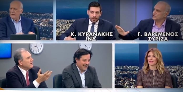 Βαρεμένος – Κυρανάκης: Άγριος καβγάς on air [vid]