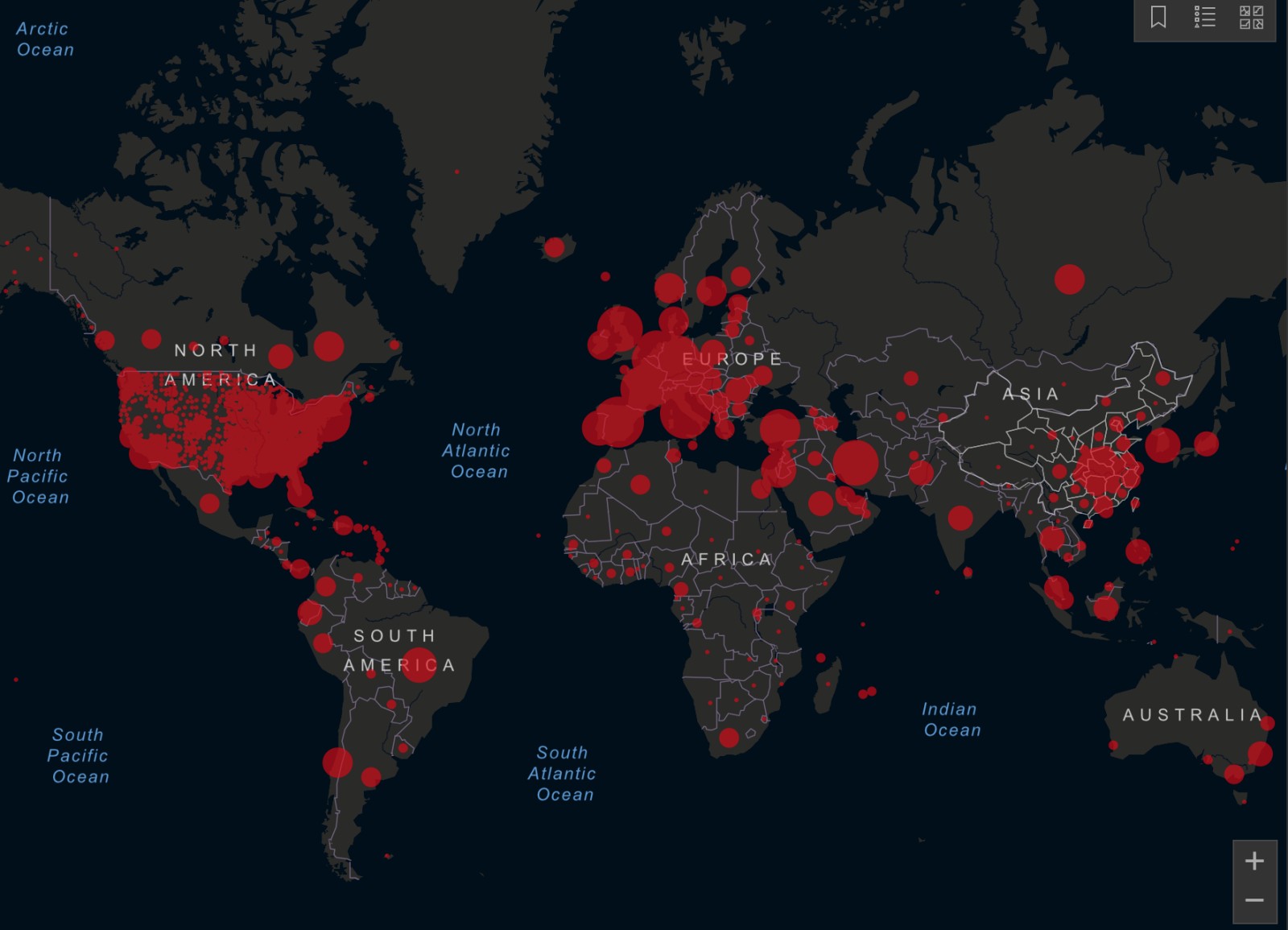 Κορονοϊός κόσμος: Πάνω από 1,2 εκατομμύρια τα κρούσματα παγκοσμίως – Η θέση της Ελλάδας