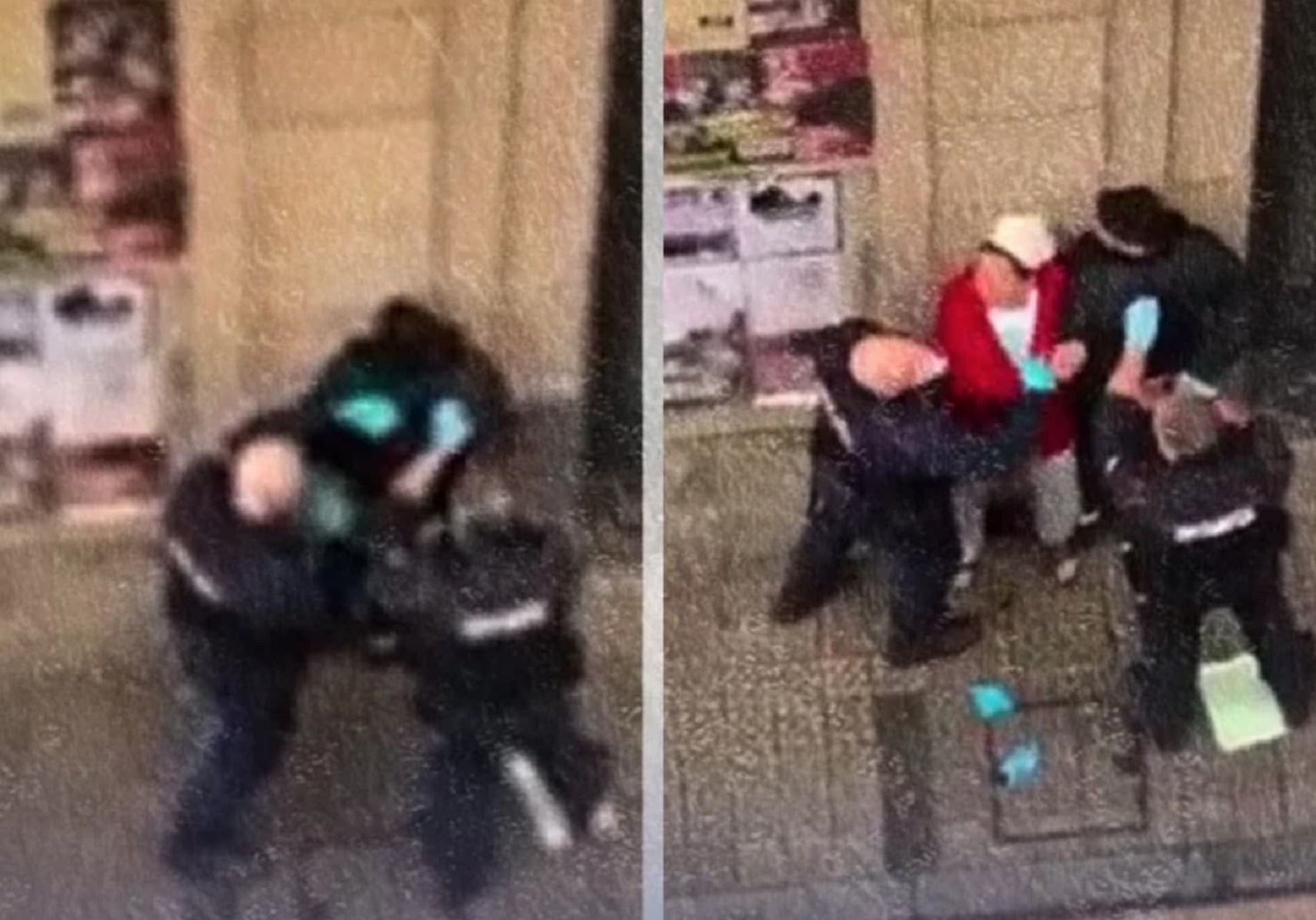 Αστυνομικός χτυπάει πολίτες που δεν υπάκουσαν στην καραντίνα – Σοκαριστικό video