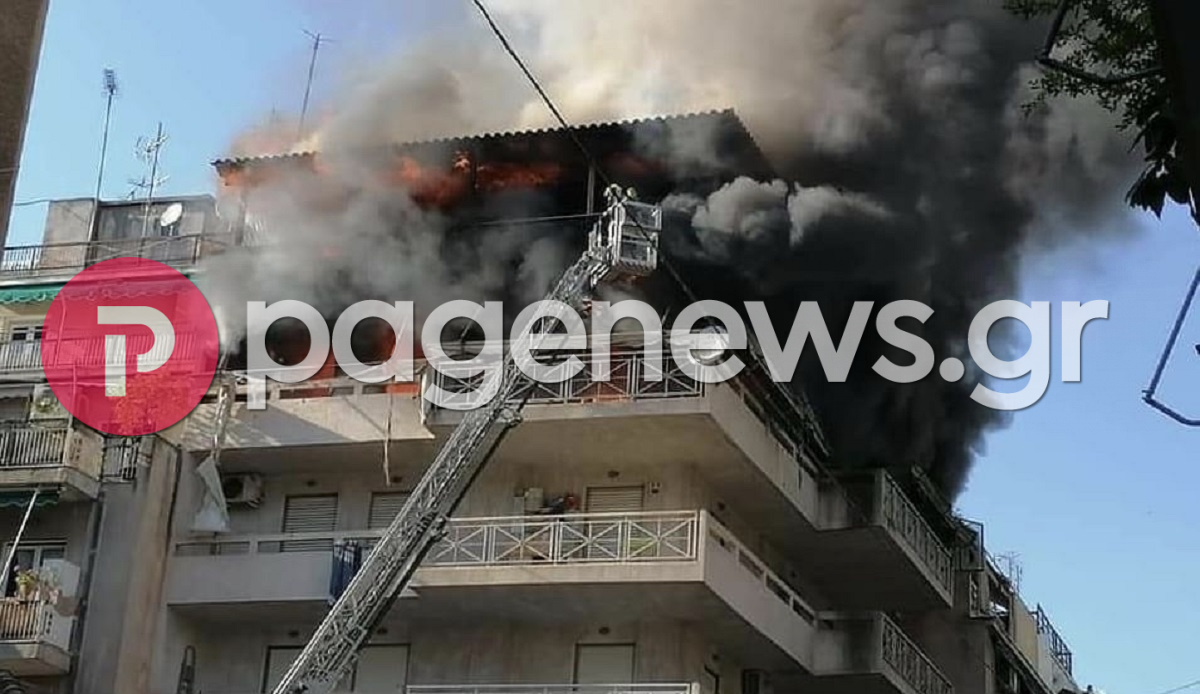 Πατήσια πυρκαγιά: Μεγάλη φωτιά σε διαμέρισμα – Απεγκλωβίστηκαν δύο άτομα