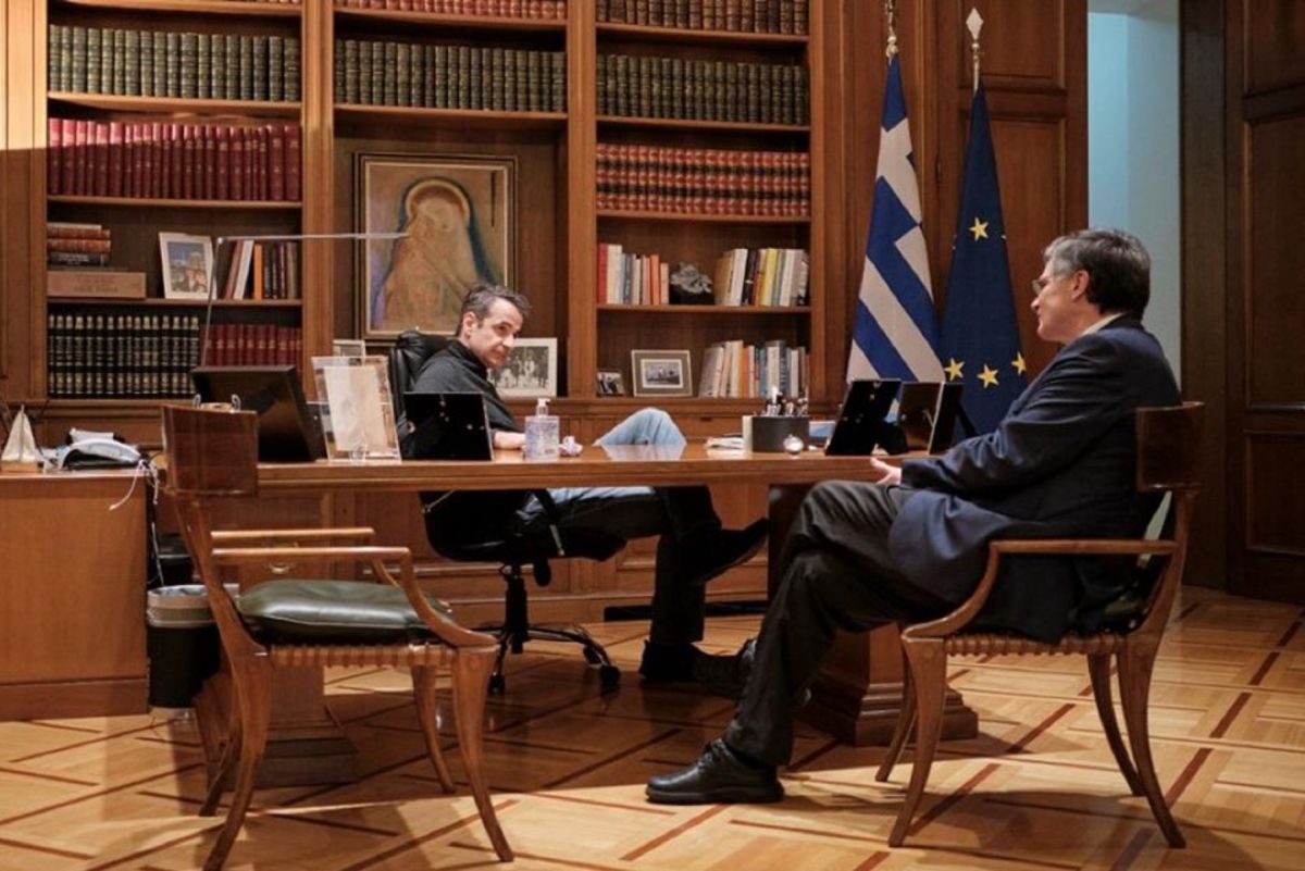 Μητσοτάκης Τσιόδρας: Μητσοτάκης και Τσιόδρας σχεδιάζουν τα επόμενα βήματα για την αντιμετώπιση του ιού