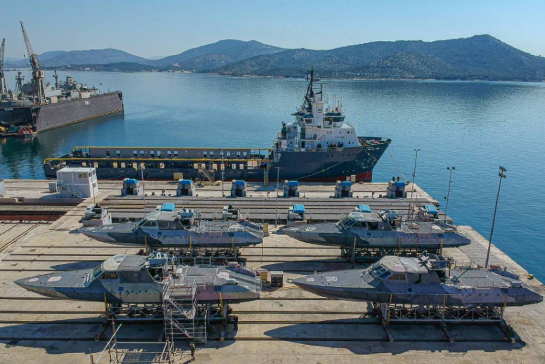 MK-V: Το Πολεμικό Ναυτικό παρέλαβε τέσσερα σκάφη MK-V