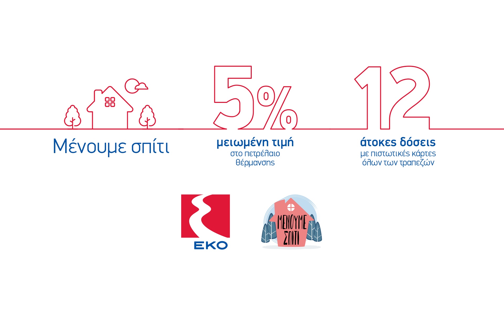 Η ΕΚΟ στηρίζει τους πολίτες και τη δράση «Μένουμε Σπίτι»