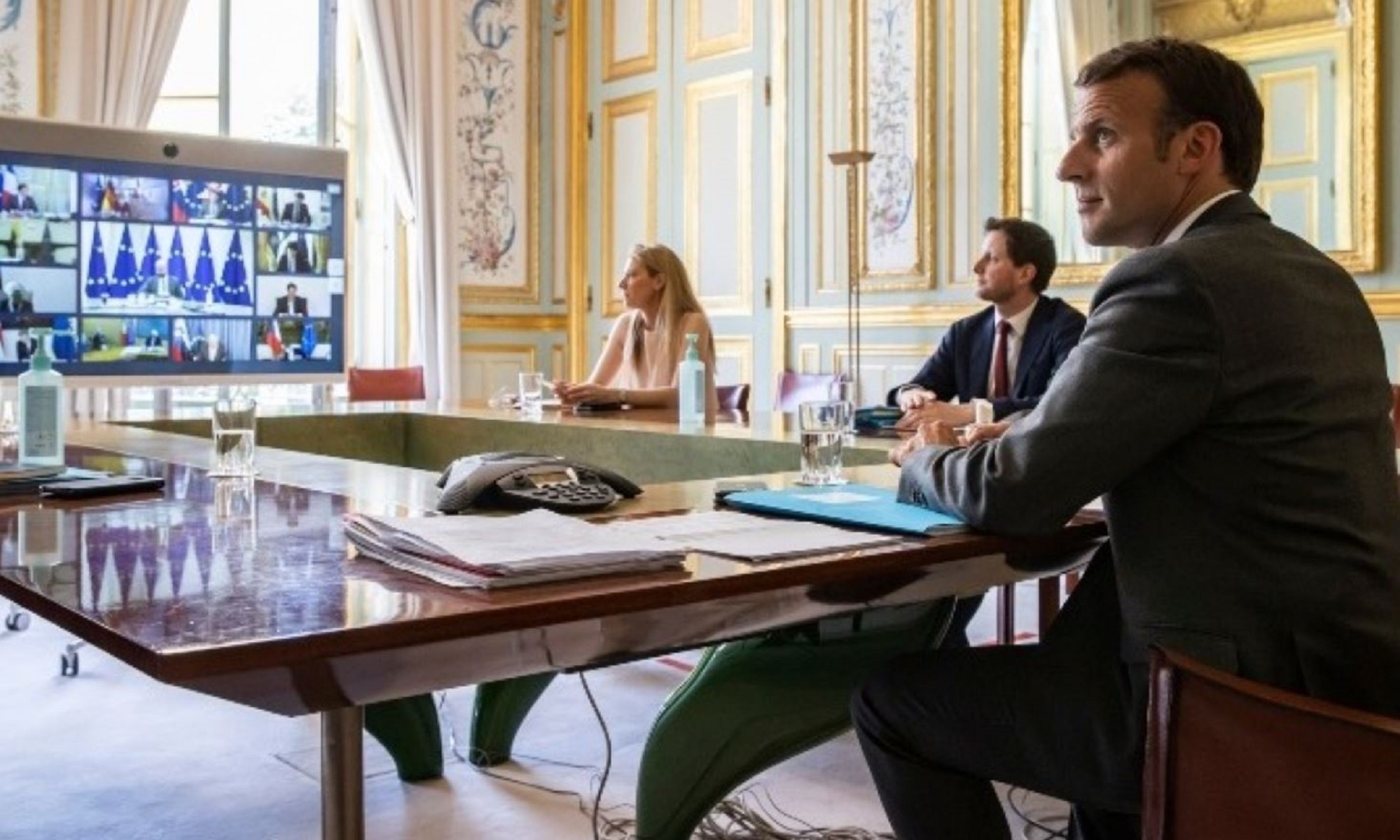 Κορωνοϊός – Μακρόν: Χρειαζόμαστε ένα ευρωπαϊκό πακέτο διάσωσης ύψους 5-10% του ΑΕΠ