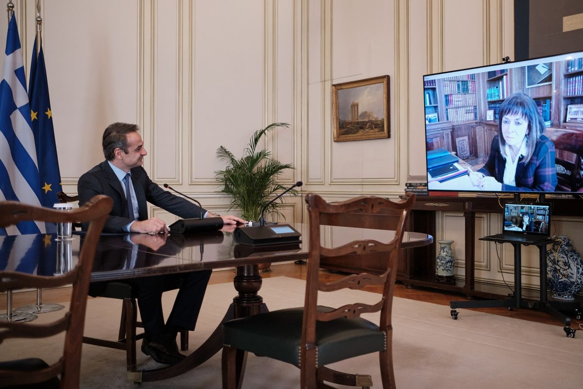Κυριάκος Μητσοτάκης: Στο Προεδρικό Μέγαρο το μεσημέρι ο πρωθυπουργός
