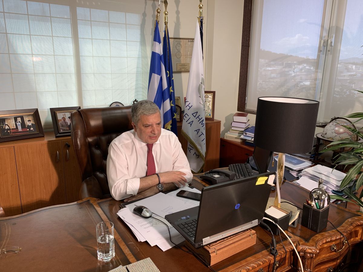 Γιώργος Πατούλης συνάντηση: Συνεδρίαση με τον πρόεδρο της Πανελλήνιας Ένωσης Μονάδων Φροντίδας Ηλικιωμένων