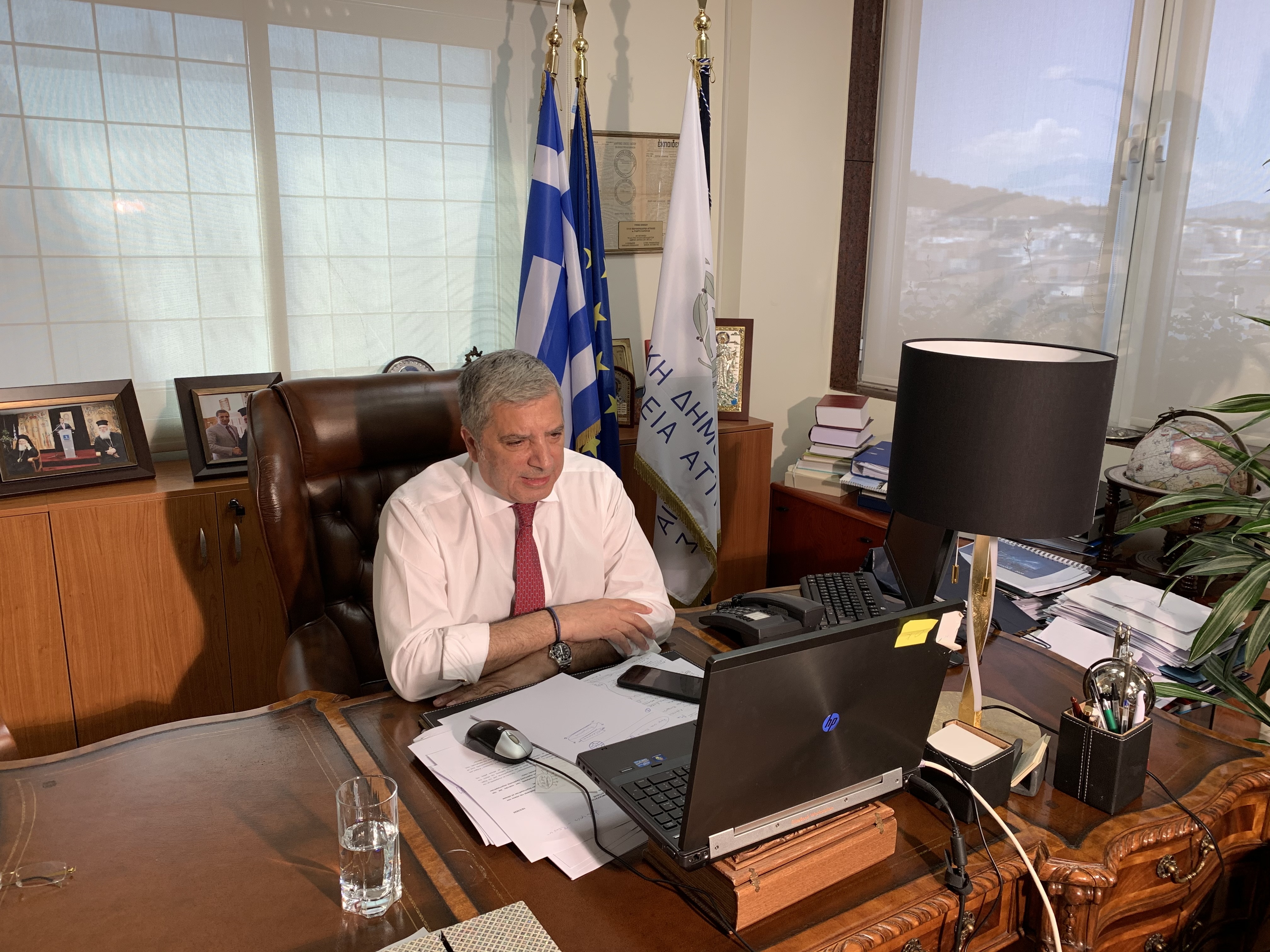 Γιώργος Πατούλης συνάντηση: Συνεδρίαση με τον πρόεδρο της Πανελλήνιας Ένωσης Μονάδων Φροντίδας Ηλικιωμένων