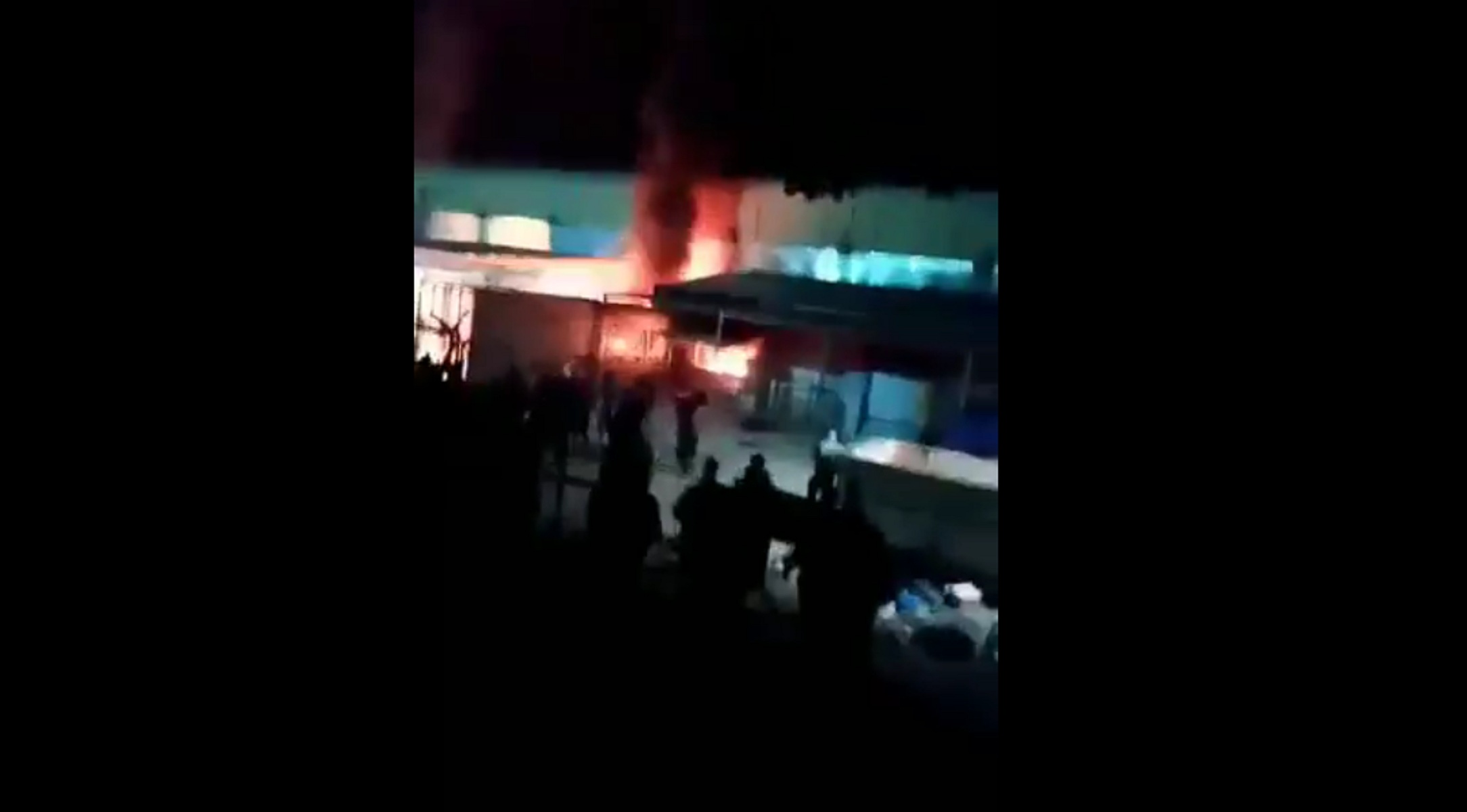 ΒΙΑΛ Χίος: Επεισόδια και φωτιά στον καταυλισμό των προσφύγων