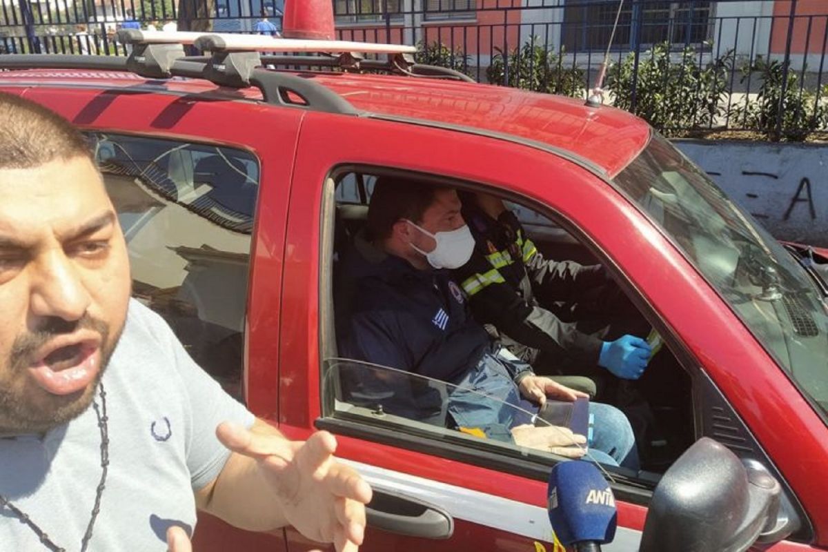 Επεισόδιο Χαρδαλιά με Ρομά στη Λάρισα