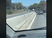 Σοκαριστικό video – Οδηγούσε ανάποδα πριν λίγο στη Λεωφόρο Αθηνών και τράκαρε