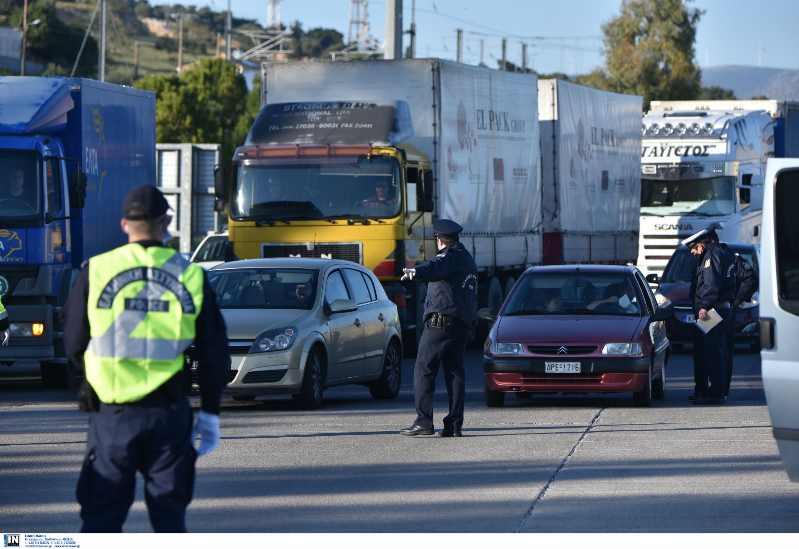 Διόδια κίνηση: Αυξημένη η κίνηση στις εθνικές οδούς