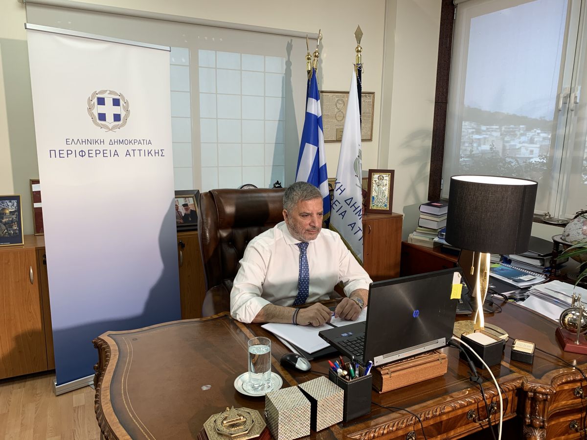 Πατούλης τηλεδιάσκεψη με δημάρχους: Κοινός μας στόχος η αποτελεσματική προστασία των πολιτών