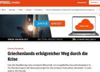 “Der Spiegel”: Η Ελλάδα αντιμετώπισε απροσδόκητα καλά την πανδημία