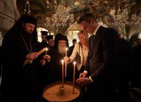 Μητσοτάκης Ιεροσόλυμα: Επίσκεψη του πρωθυπουργού στον Ναό της Αναστάσεως Μητσοτάκης Ιεροσόλυμα: Επίσκεψη του πρωθυπουργού στον Ναό της Αναστάσεως