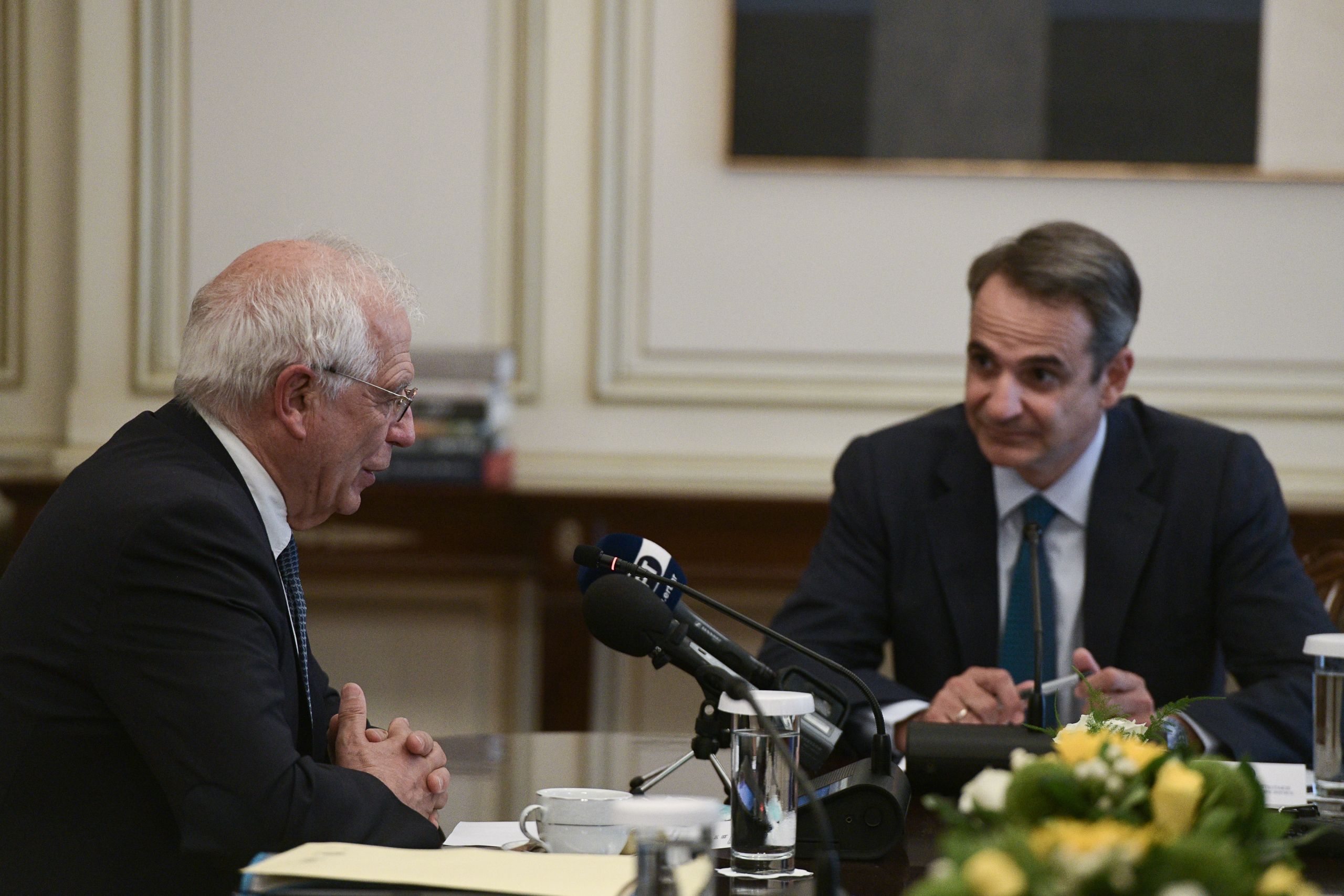 Κυριάκος Μητσοτάκης: Συνάντηση με τον Μπορέλ – Μήνυμα στην Τουρκία