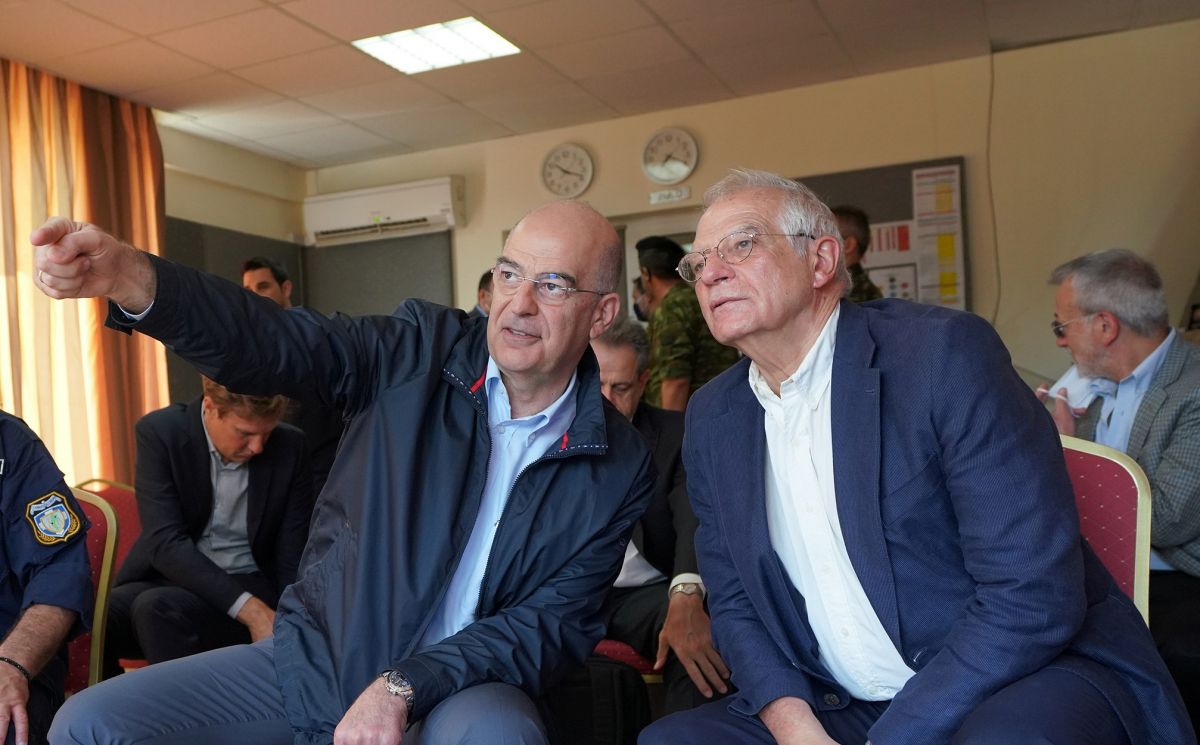Νίκος Δένδιας Ζοζέπ Μπορέλ Έβρος: Τα συμφέροντα της Ελλάδας είναι και ευρωπαϊκά