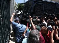 Ένταση στο πανεκπαιδευτικό συλλαλητήριο στο κέντρο της Αθήνας