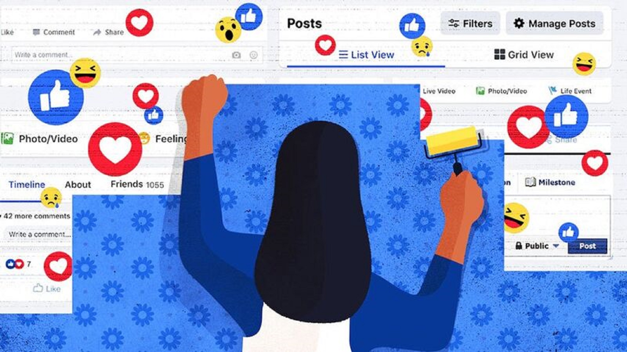 Facebook: Επιτρέπει τη μαζική διαγραφή παλιών post