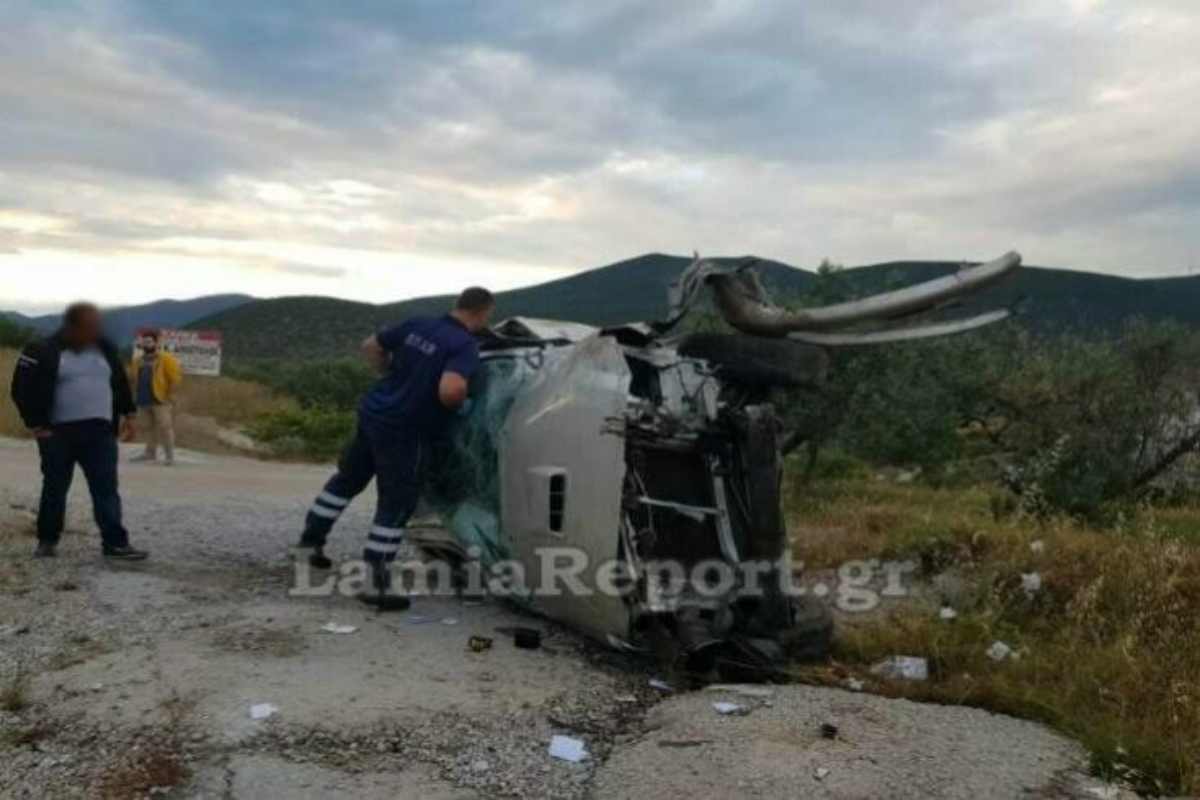 Νεκρός Λαμία: Σκοτώθηκε 40χρονος πατέρας σε τροχαίο