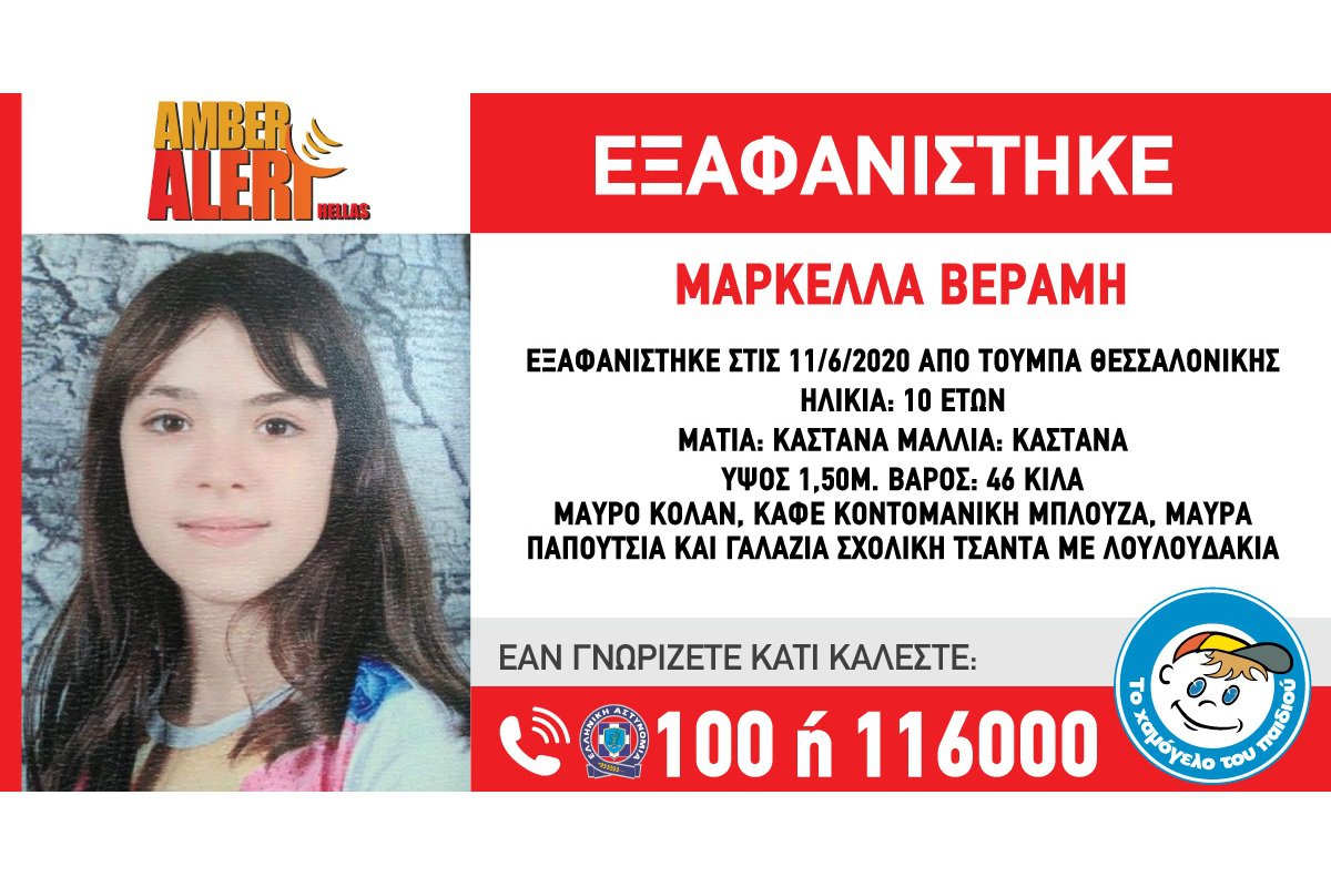 Έτσι βρέθηκε η 10χρονη Μαρκέλλα [vid]