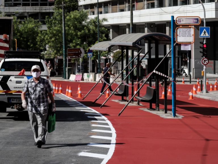 Μεγάλος Περίπατος: Χωρίς επιπλοκές οι εργασίες στο Σύνταγμα [pics]