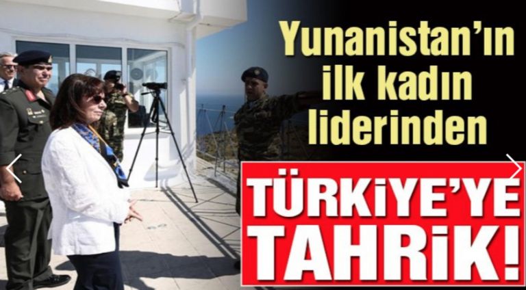 Τούρκικα ΜΜΕ Σακελλαροπούλου: Δημοσιεύματα επιτίθενται στην Πρόεδρο για την επίσκεψη στο Αγαθονήσι